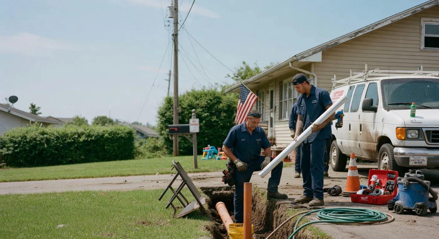 Drain Cleaning in Hoyt, KS near me